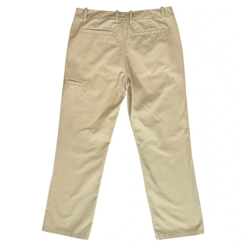 VTG ‘09 Oakley Forged Goods Loose Fit Work Pants Khaki Tan Men 34x32 Y2K Skate